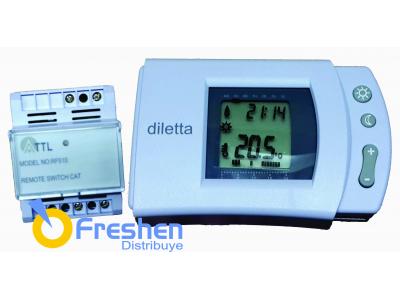 Termostato Digital Programable Diletta 26015 comand inalambrico