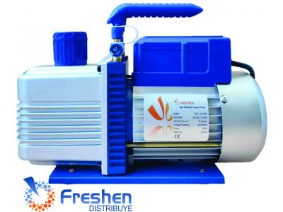 Bomba de Vacio Cooltech 2 etapas  42 Litro/min   motor 1/4 hp