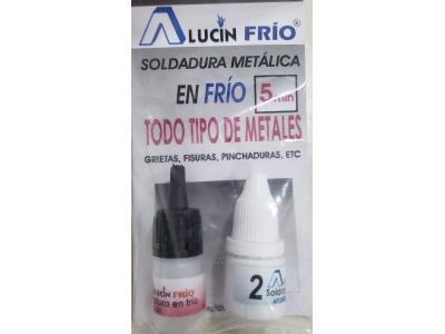 Alucin Frio Soldadura Metaliza en frio