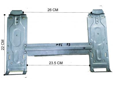 Plantilla Para unidad initerior de Split 26 x 22 x 23.5