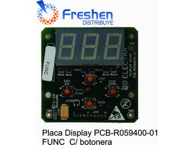 Placa Display PCB-R059400-01  FUNC  C/ botonera