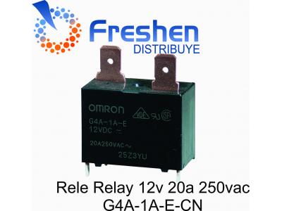 Rele Relay 12V 20A 250vac G4A-1AE-CN  Aire Split