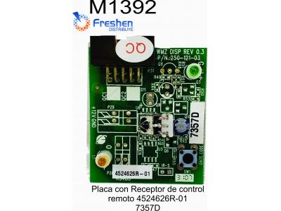 Placa con Receptor de control  remoto 4524626R-01 7357D