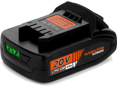 BATERIA HAMILTON ULTIMATE 20volt 2 AMP. ULT101