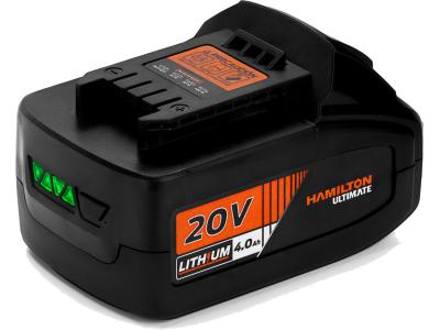 BATERIA HAMILTON ULTIMATE 20volt 4 AMP. ULT102