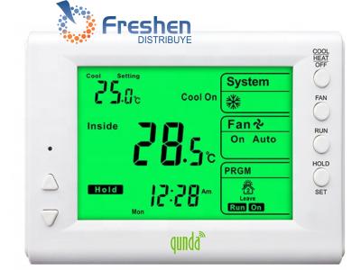 Termostato Programable Qunda QD-HVAC10