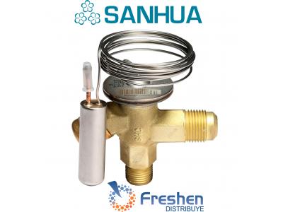 Válvula de expansión termostática SANHUA RFKH01E R-22 con compensador