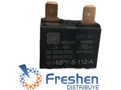 Rele Relay bobina220v 25a 250vac MPY-S-112-A  Hasta 6000frig Aire Split