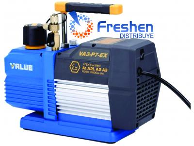 Bomba de Vacio Value 198 l/min motor 1/2 hp VA3-P7-EX  Apta HFC, HFO, A1, A2L, A2, and A3