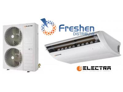 Equipo de AA PISO TECHO Marca ELECTRA  5 TR  INVERTER 380V R-410