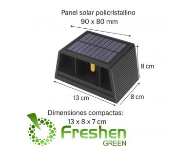 Luz De Pared Solar Exterior Direccionable Regulable  on/off automatico TAG339