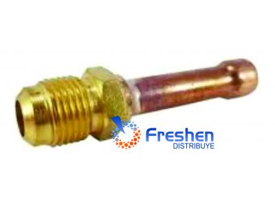 Unión De Bronce Para Soldar Caño De 1/2FM a 1/2 soldar con chicote de cobre