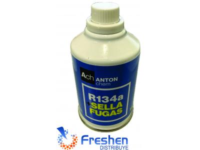 Lata Gas Refrigerante R-134 X 340gr + tapa fuga  ANTON