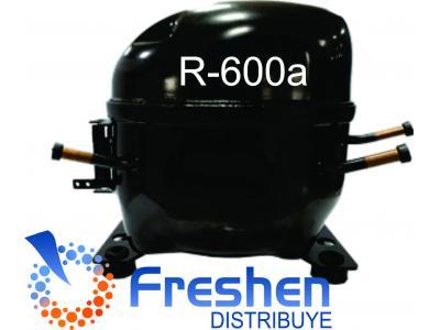 COMPRESOR SIBERIA JR 1/5 HP R-600A (BMA90AL) 155W desplazamiento 9.3 CM