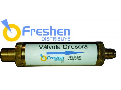 Valvula Difusora de gas refrigerante